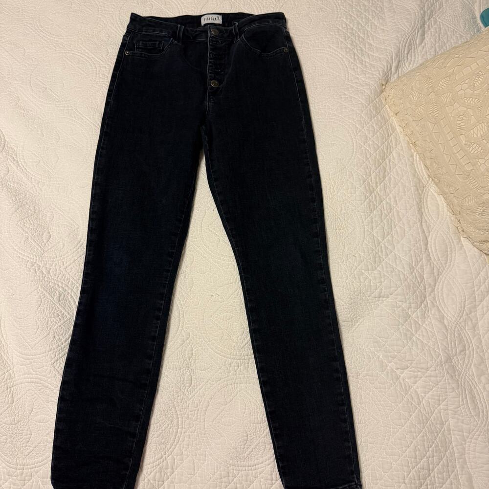 Pistola High Rise Button Fly Jeans – Size 28